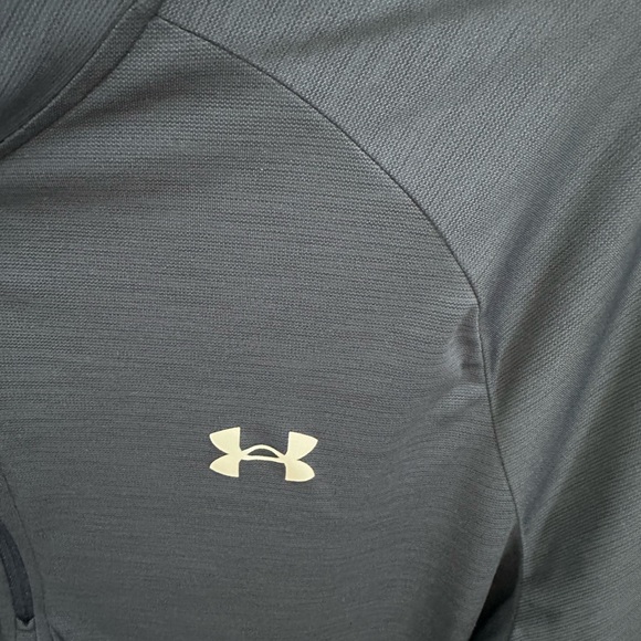 Under Armour Men's Velocity 2.0 1/4 Zip Loose Fit Shirt Large Running Fitness - Picture 4 of 4